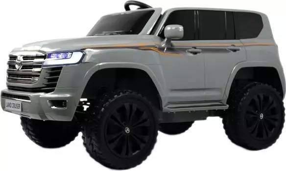 Детский электромобиль RiverToys Toyota Land Cruiser 300 L999LL серый