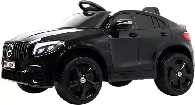 Детский электромобиль RiverToys X001XX черный глянец