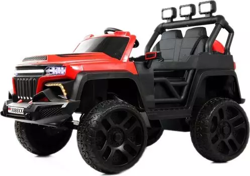 Детский электромобиль RiverToys X888XX красный