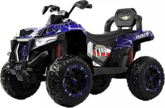 Детский электромобиль RiverToys X999XX синий спайдер