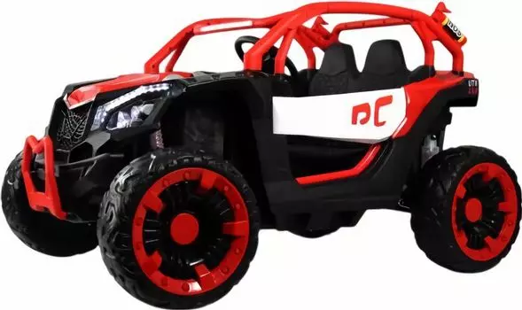 Детский электромобиль X707XX черно-красный