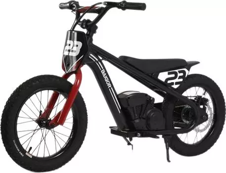 Детский электромотоцикл RiverToys A001AA черный