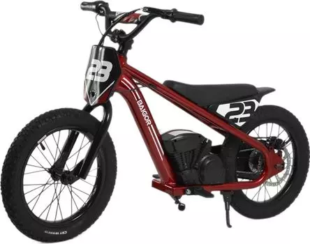 Детский электромотоцикл RiverToys A001AA красный