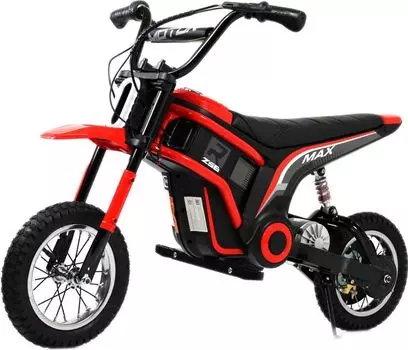 Детский электромотоцикл RiverToys A005AA красный