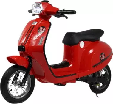 Детский электромотоцикл RiverToys A111AA красный