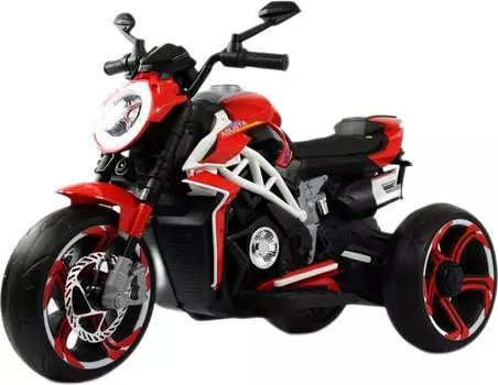 Детский электромотоцикл RiverToys C111MC красный