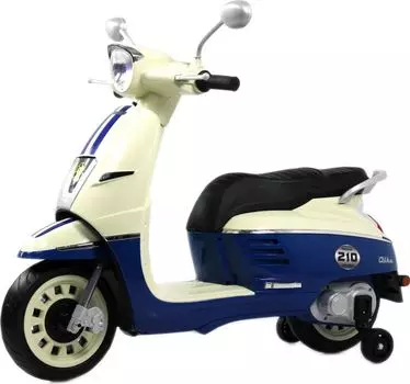 Детский электромотоцикл RiverToys Z222ZZ синий