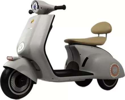Детский электроскутер RiverToys K777PX-A серый