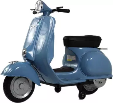 Детский электроскутер RiverToys VESPA (M888MM) синий