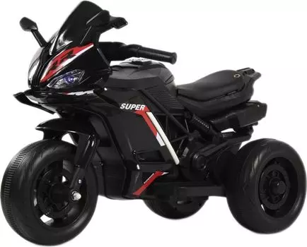 Детский электротрицикл RiverToys K002PX-A черный