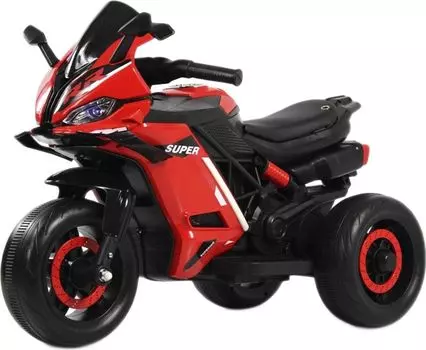 Детский электротрицикл RiverToys K002PX-A красный