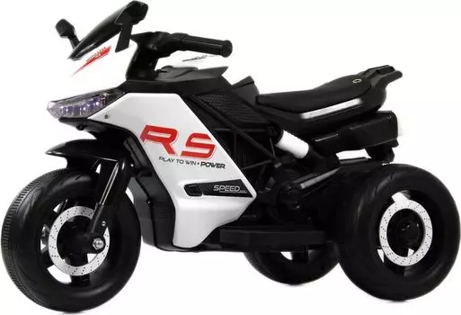 Детский электротрицикл RiverToys K002PX белый