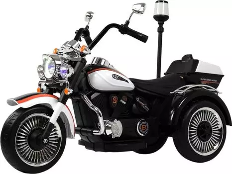 Детский электротрицикл RiverToys K003PX белый