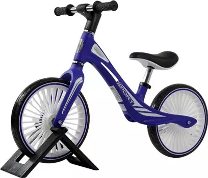 Детский беговел RiverToys (HB-007-12) (синий)