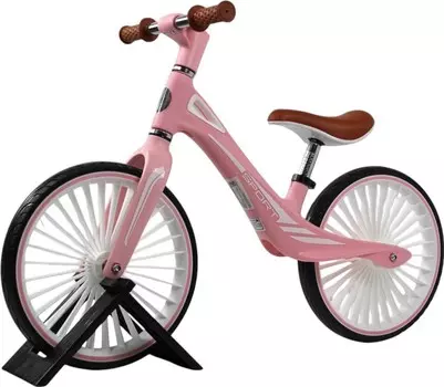 Детский беговел RiverToys (HB-007-14) (розовый)