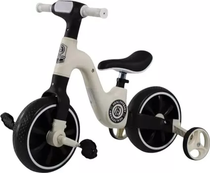 Детский беговел-велосипед RiverToys (HB-318) (черный)