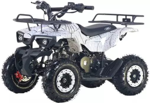 Детский квадроцикл RiverToys (TIGER-WHITE-SPIDER) белый спайдер