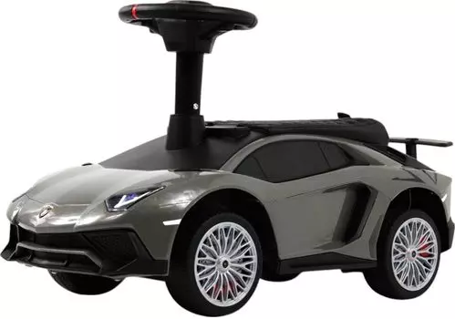 Детский толокар RiverToys (M555MM-D-GRAY) серый