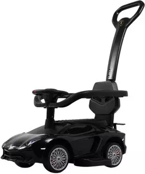 Детский толокар RiverToys (M555MM-H-BLACK) черный