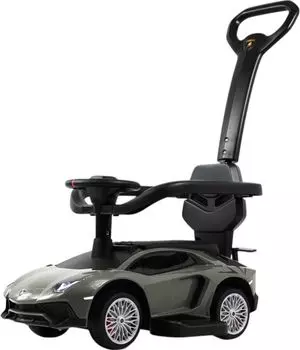 Детский толокар RiverToys (M555MM-M-GRAY) серый