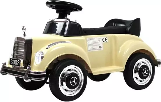 Детский толокар RiverToys Mercedes-Benz 300S (LS-128A-BEIGE) бежевый