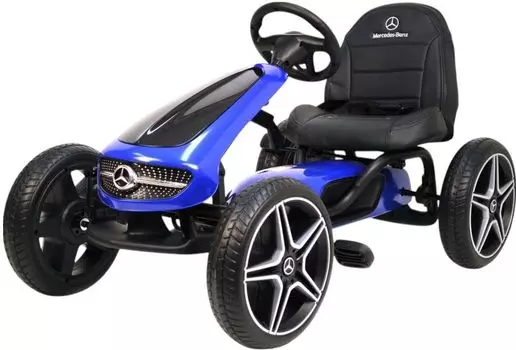 Детский веломобиль RiverToys Mercedes-Benz (H333HH-BLUE) синий