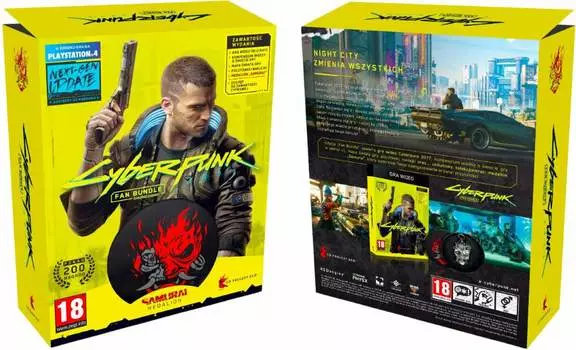 Игра Cyberpunk 2077: Fan Bundle Pack (PS4, русская версия)