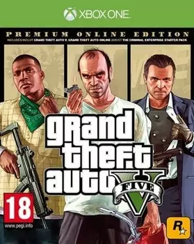 Игра Grand Theft Auto V Premium Online Edition (GTA 5) (XBOX One, русская версия)