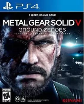 Игра Metal Gear Solid Ground Zeroes (PS4, русская версия)