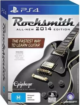 Игра Rocksmith 2014 Edition – Remastered (Игра + Кабель) (PS4)