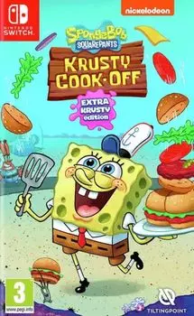 Игра SpongeBob SquarePants: Krusty Cook-Off Extra Krusty Edition (Nintendo Switch, русская версия)