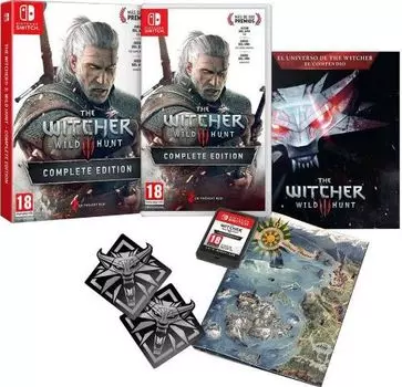 Игра The Witcher III: Wild Hunt - Complete Edition (BOX) (Nintendo Switch, русские субтитры)