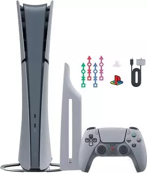 Игровая приставка Sony PlayStation 5 Slim Digital 30th Anniversary Limited Edition Bundle 1 Тб SSD (PS5 Slim)