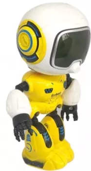 Интерактивный робот Jiabaile JIA-958-YELLOW карманный (свет, звук)