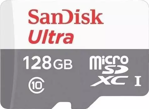 Карта памяти MicroSD 128Gb SanDisk Ultra Class 10