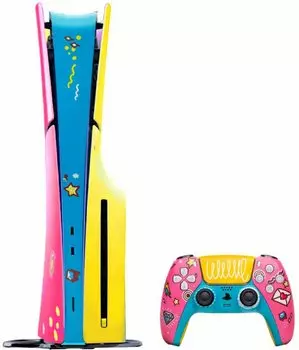 Кастомизированная игровая приставка Sony PlayStation 5 Slim SWEET 1 Тб SSD (c приводом) (PS5 Slim, CN)