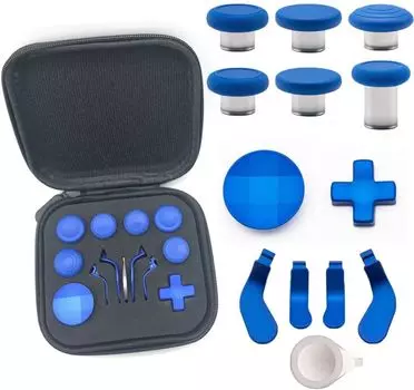 Комплект курков и стиков для Xbox Controller Elite Series 2 (Синие)