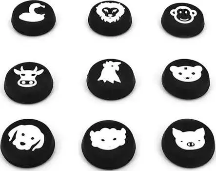 Комплект накладок на стики 9в1 для геймпада DualShock/DualSense/Microsoft XBOX One/Series (P5-011)