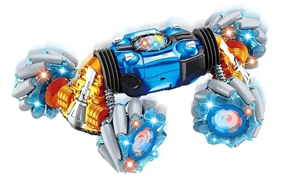 Машинка перевертыш Hyper на Р/У BRAINPOWER, музыка, свет, движение боком 4WD 2.4G 1/12 RTR