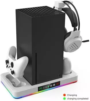 Многофункциональная док-станция DOBE для Xbox Seies S/X (белая) (TYX-3615)