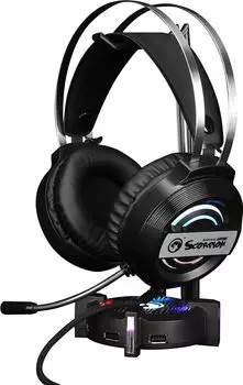 Подставка для наушников Marvo HZ-04 с подсветкой, ПК