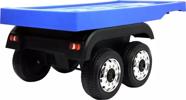 Прицеп RiverToys HL358 синий