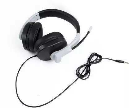 Проводные наушники с микрофоном (белый) (TY-1802)