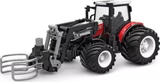 Радиоуправляемая модель фермерский трактор Korody KR6634K с погрузчиком тюков