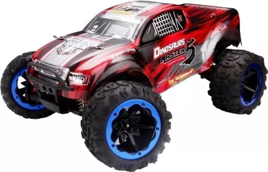 Радиоуправляемая модель монстр Remo Hobby Dinosaurs Master Brushless (красный) 1к8 (RH8035-RED)