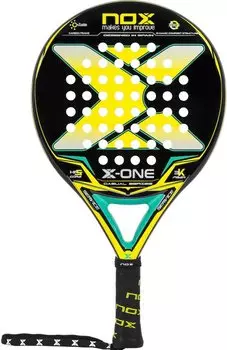 Ракетка для падел тенниса Nox X-One Yellow-Green Ex