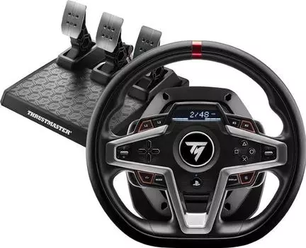 Руль Thrustmaster T248P + педали для PS5, PS4, PC