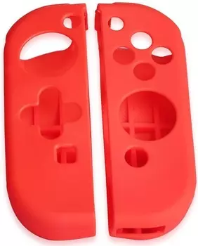Силиконовые чехлы OIVO для 2-х контроллеров Joy-Con (красные)
