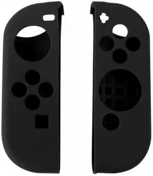 Силиконовые чехлы OIVO для 2-х контроллеров Joy-Con (чёрные)