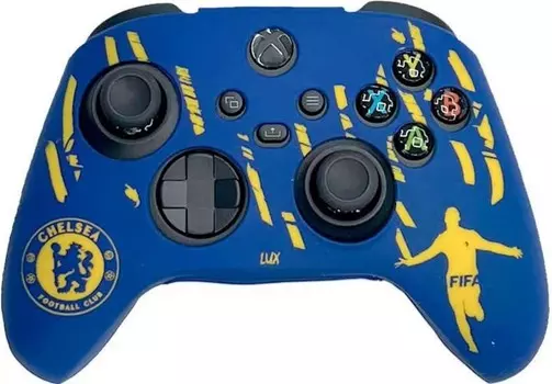 Силиконовый чехол для геймпада Microsoft XBOX Series X | S Wireless Controller (FC Chelsea)